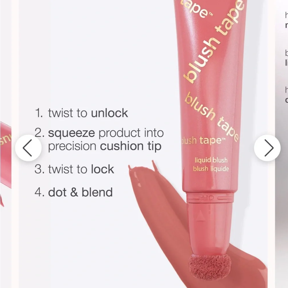 tarte NIB Blush Tape Liquid Blush - Berry - Picture 6 of 11